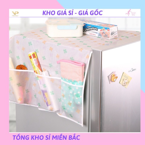 ❌GIÁ SỈ❌Tấm phủ tủ lạnh chống bụi chống thấm nhiều hình dễ thương 88225