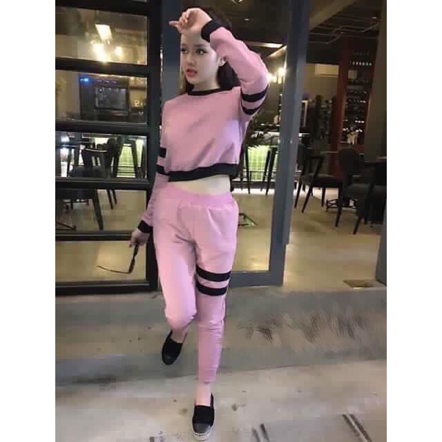 Bộ nỉ nữ Crotop 3 màu kèm ảnh thật . . | BigBuy360 - bigbuy360.vn