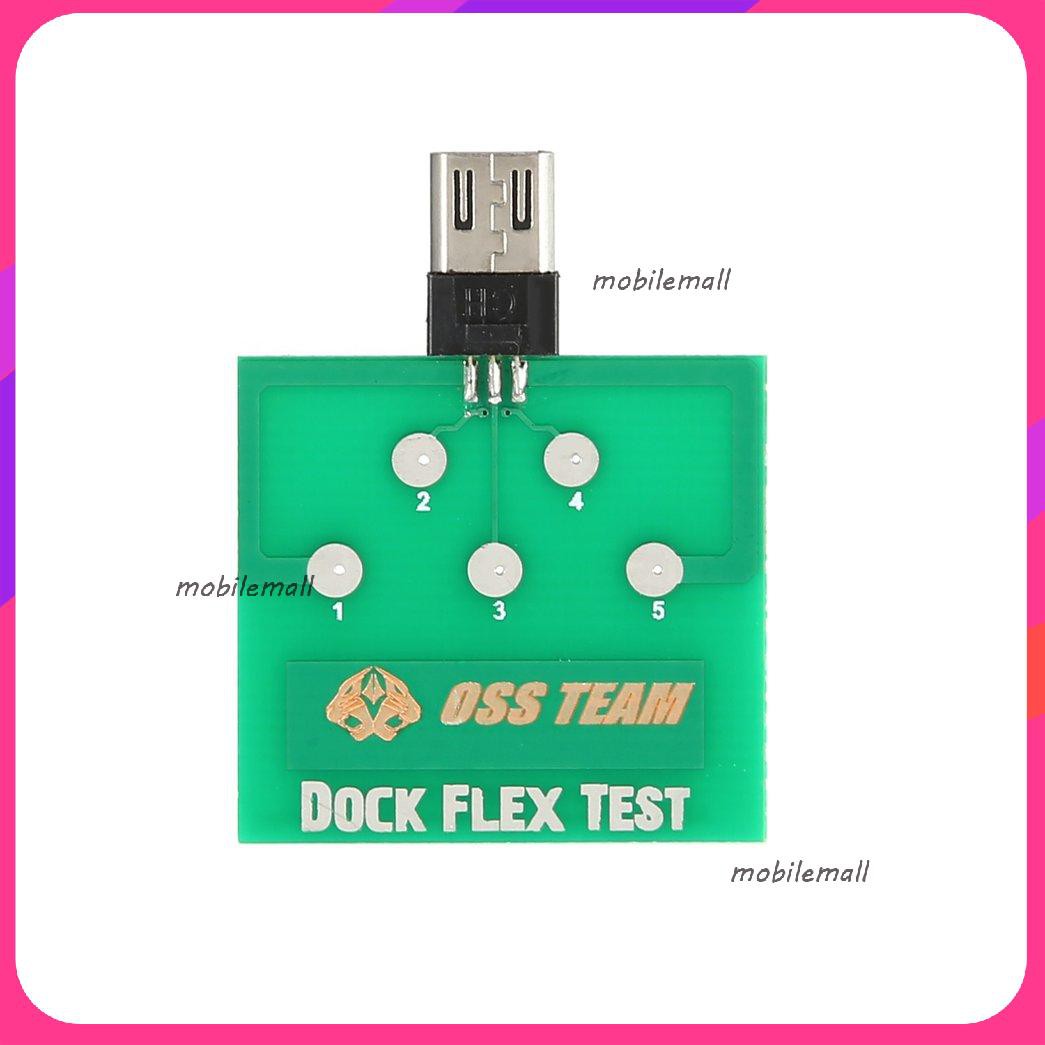 Micro USB Dock Flex Test Board for Android Phone Battery Power Charging Dock