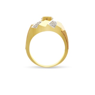 nhẫn nam đính đá mạ 18k đẳng cấp