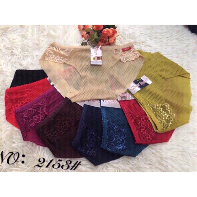 Combo 10 Quần chip đúc phối ren