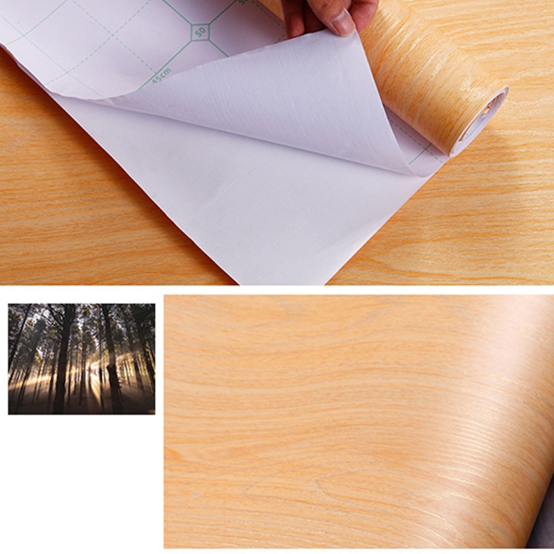 Giấy dán tường họa tiết vân gỗ trang trí nội thất