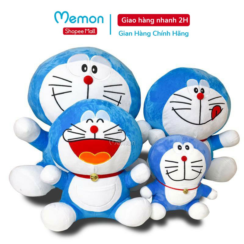 Gấu Bông Doraemon Cao Cấp Memon