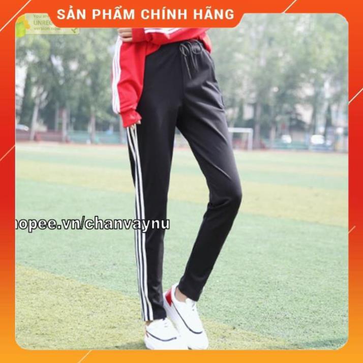 Shop Quần Jogger nữ 3 sọc không bo mẫu 5 VXN MT618 .
