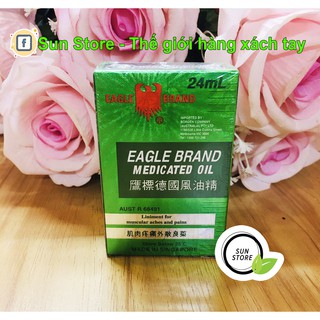 Dầu gió con ó xanh Eagle Brand Medicated Oil 0.8 Oz - 24ml