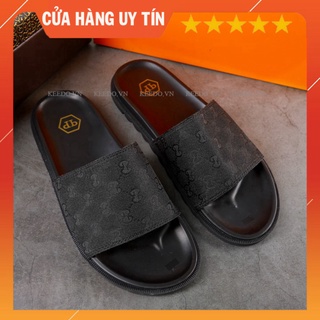 Dép nam quai ngang, Dép da nam mẫu đẹp, Dép mẫu mới giá tốt