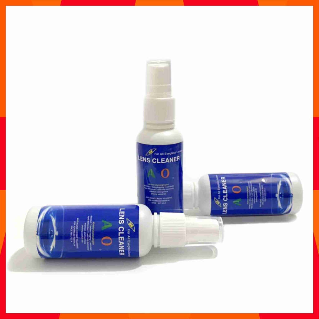 Nước rửa mắt kính dạng xịt chuyên dụng LENS CLEANER AO