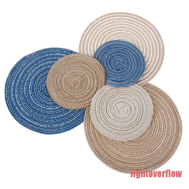 Thảm Lót Sàn Hình Tròn Đa Năng Trang Trí Nhà Búp Bê