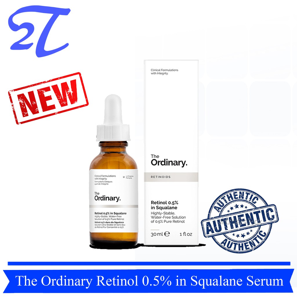 [AUTH] Tinh chất chống lão hoá The Ordinary Retinol 0.5% in Squalane Serum 30ml