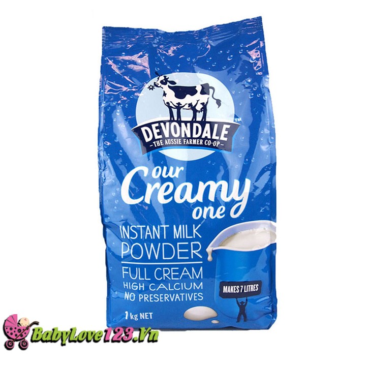 SỮA DEVONDALE 1KG XANH DƯƠNG DATE 11/2022