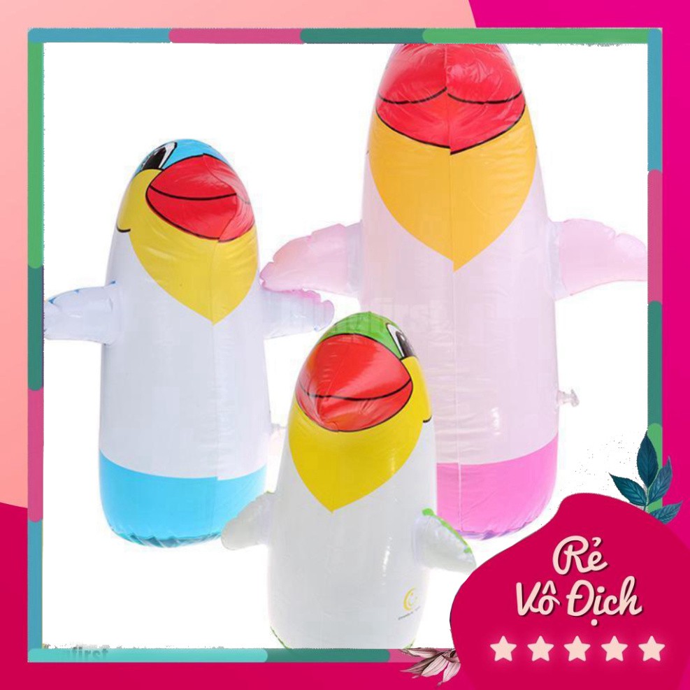 PVN4830 Đồ chơi bơm hơi hình chim cánh cụt bằng nhựa PVC