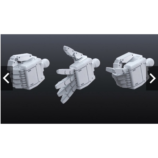 Phụ kiện BUILDERS PARTS HD 1/144 MS HAND 01 (E.F.S.F.) Bandai