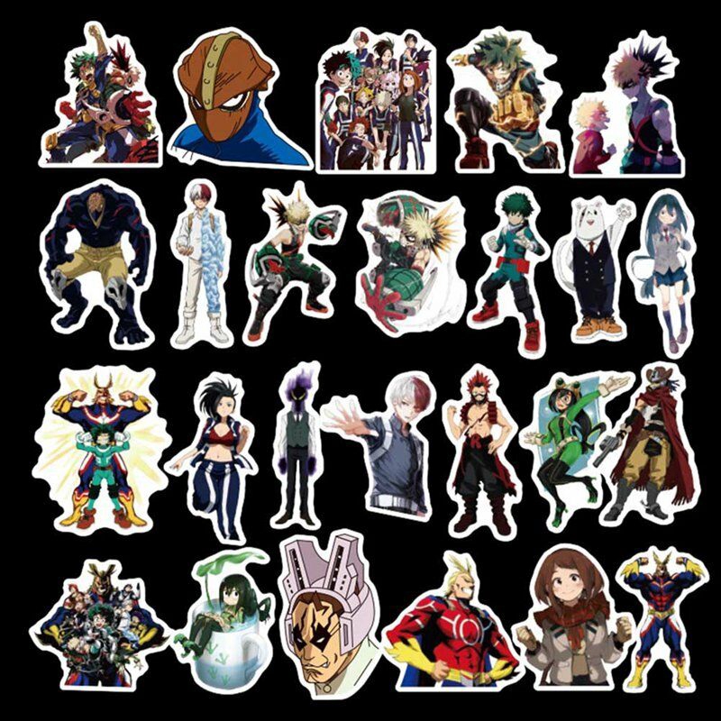 1 Sticker Anime My Hero Academia Dán Điện Thoại Laptop Va Li