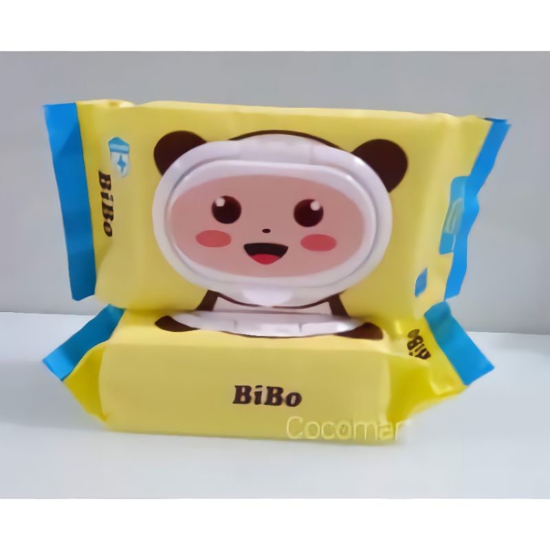 Khăn ướt BIBO cho bé, giấy ướt BiBo không gây kích ứng da, an toàn cho bé, 100 tờ Khoi_kids
