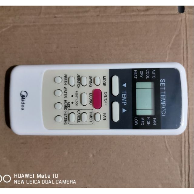 Điều khiển điều hòa Midea