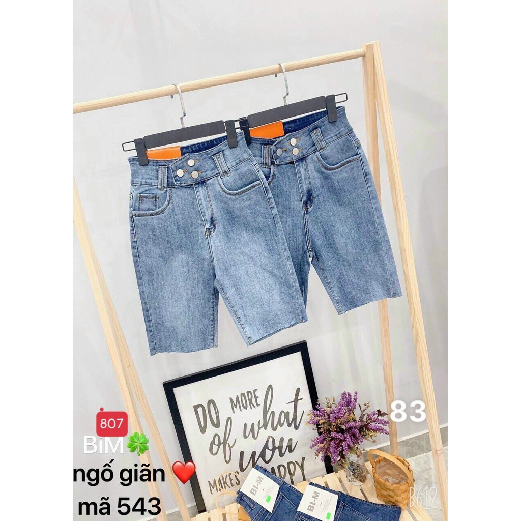 Quần Lửng Nữ, Quần Short Jean Nữ Cao Cấp thương hiệu Muradfashion NT550