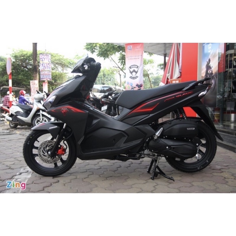 Tem chữ nổi Air blade 2017-2019 chính hãng honda màu đỏ một bên