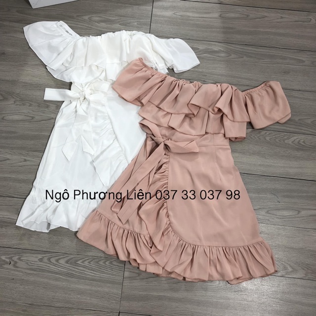 Váy bèo trễ vai