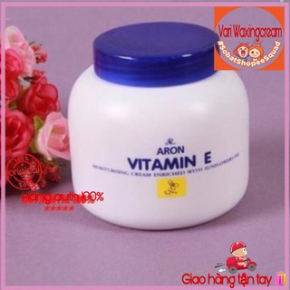 Kem Dưỡng Ẩm [Dùng Là Mê -Hàng Chuẩn ]  Kem Dưỡng Ẩm Aron VITAMIN E Thái Lan chống khô nẻ _ Vari