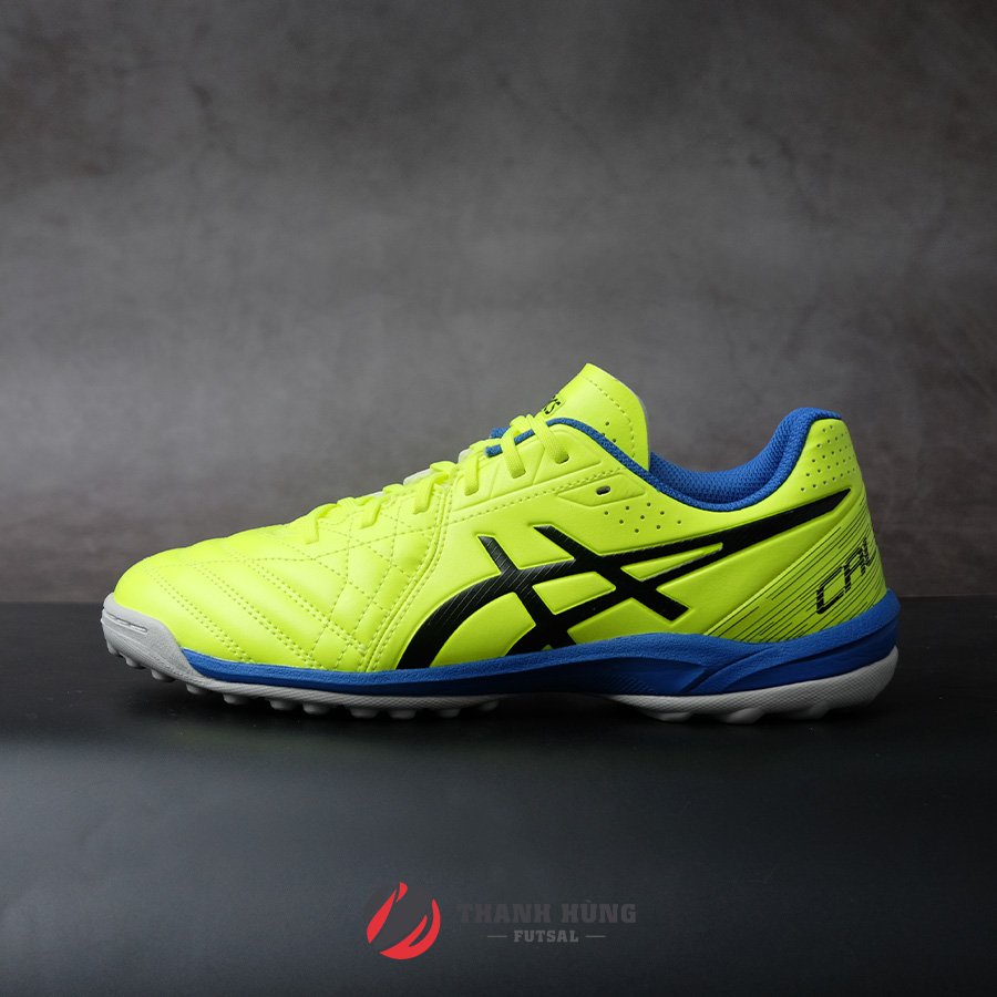 GIÀY ĐÁ BÓNG CHÍNH HÃNG ASICS CALCETTO WD 8 TF - 1113A008-750 - VÀNG CHANH