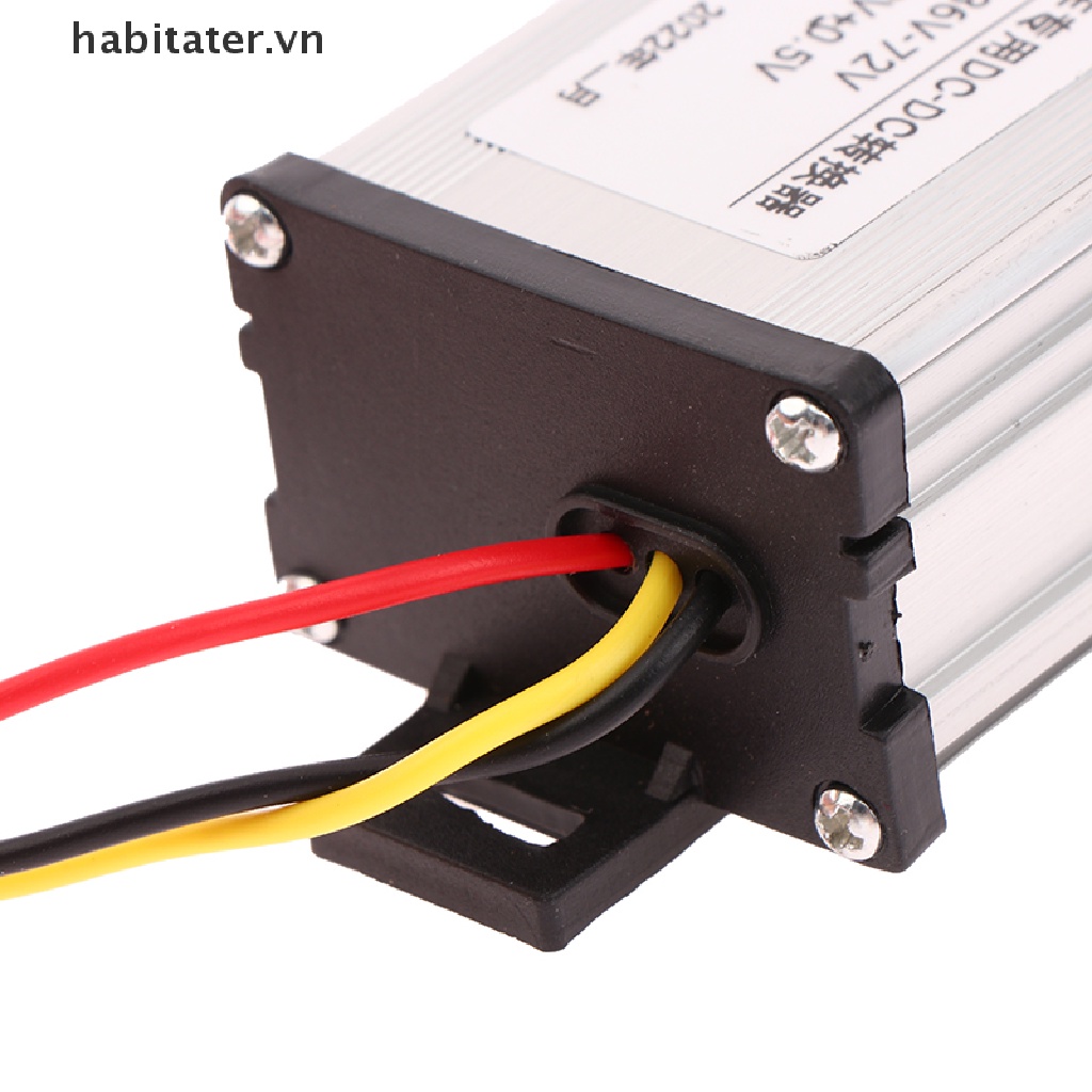 Bộ Chuyển Đổi Nguồn Điện DC 36V 48V 60V 72V Sang 12V 10 / 15 / 20A 180W DC