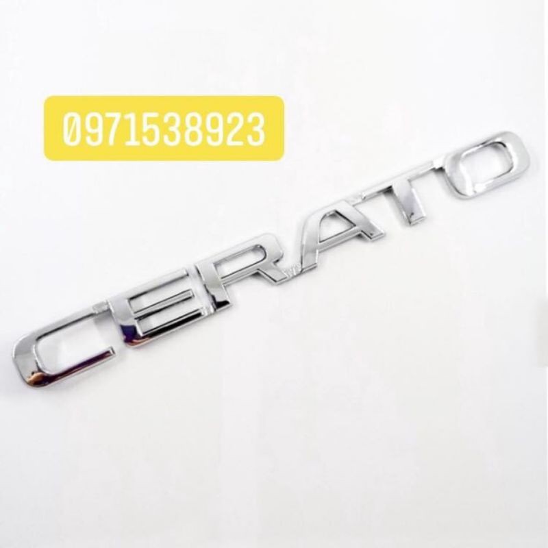 Chữ cerato dành cho xe kia