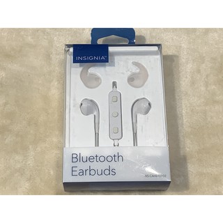 Tai nghe Insignia Bluetooth Wireless Earbud Headphones White NS-CAHBTEP02