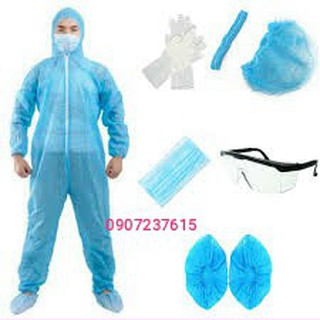 Bô quần áo bảo hộ phòng dịch full set