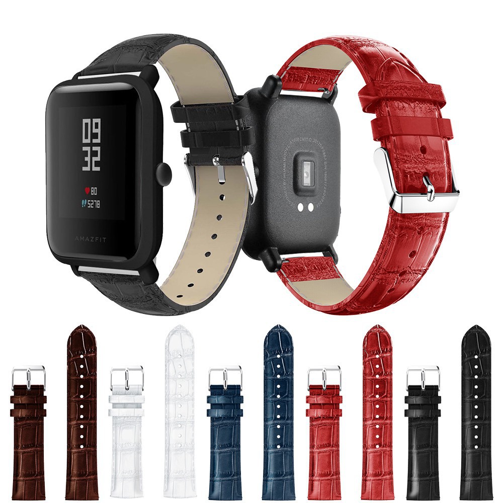 Dây đeo da thay thế 20mm thiết kế tiện lợi cho Samsung Galaxy Watch Active