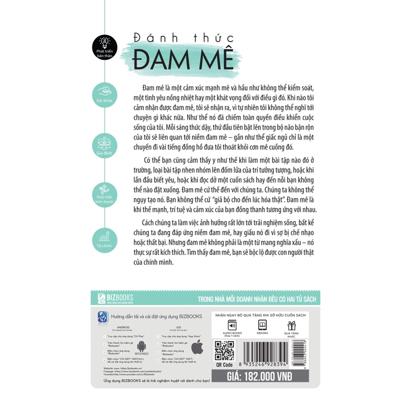 Sách - Đánh Thức Đam Mê: Làm Thế Nào Để Tạo Ra Con Người Phi Thường Trong Bạn Mcbooks