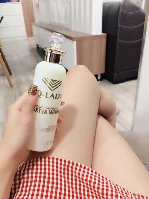 Sữa tắm trắng Q-LADY chuẩn cty