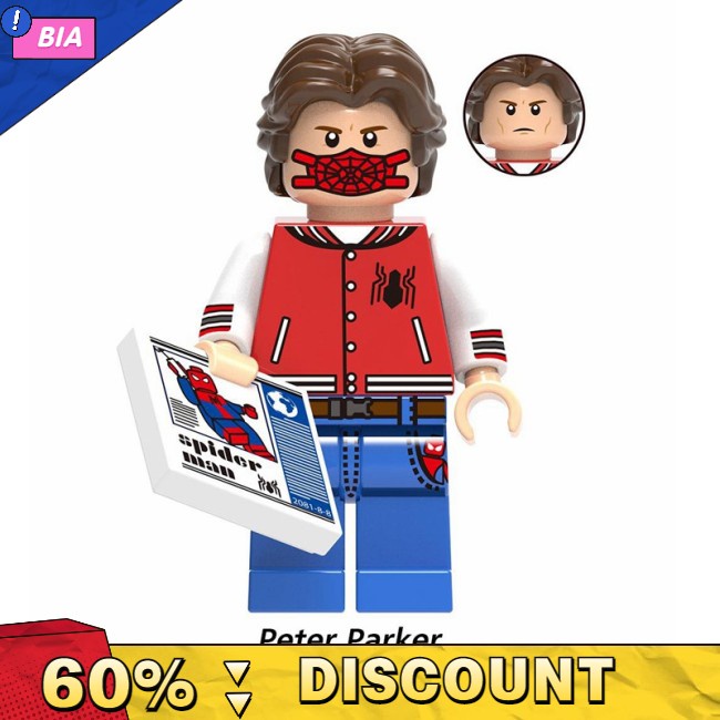 Mô hình lắp ghép nhân vật Spiderman siêu anh hùng đồ chơi cho trẻ em