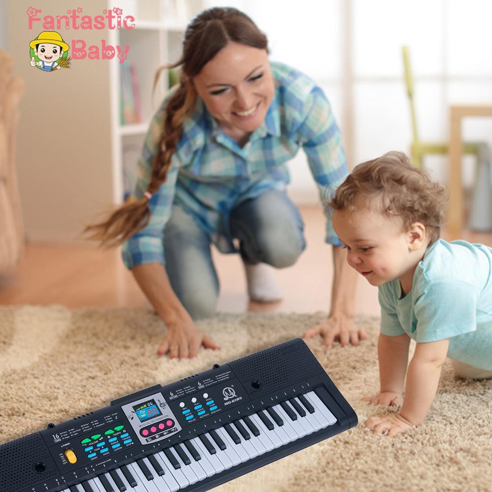 Đàn Piano Điện Tử 61 Phím Có Mic Cho Bé