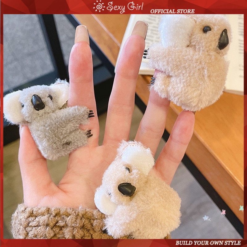 Kẹp tóc hình gấu koala thời trang Hàn Quốc vui nhộn đáng yêu cho nữ