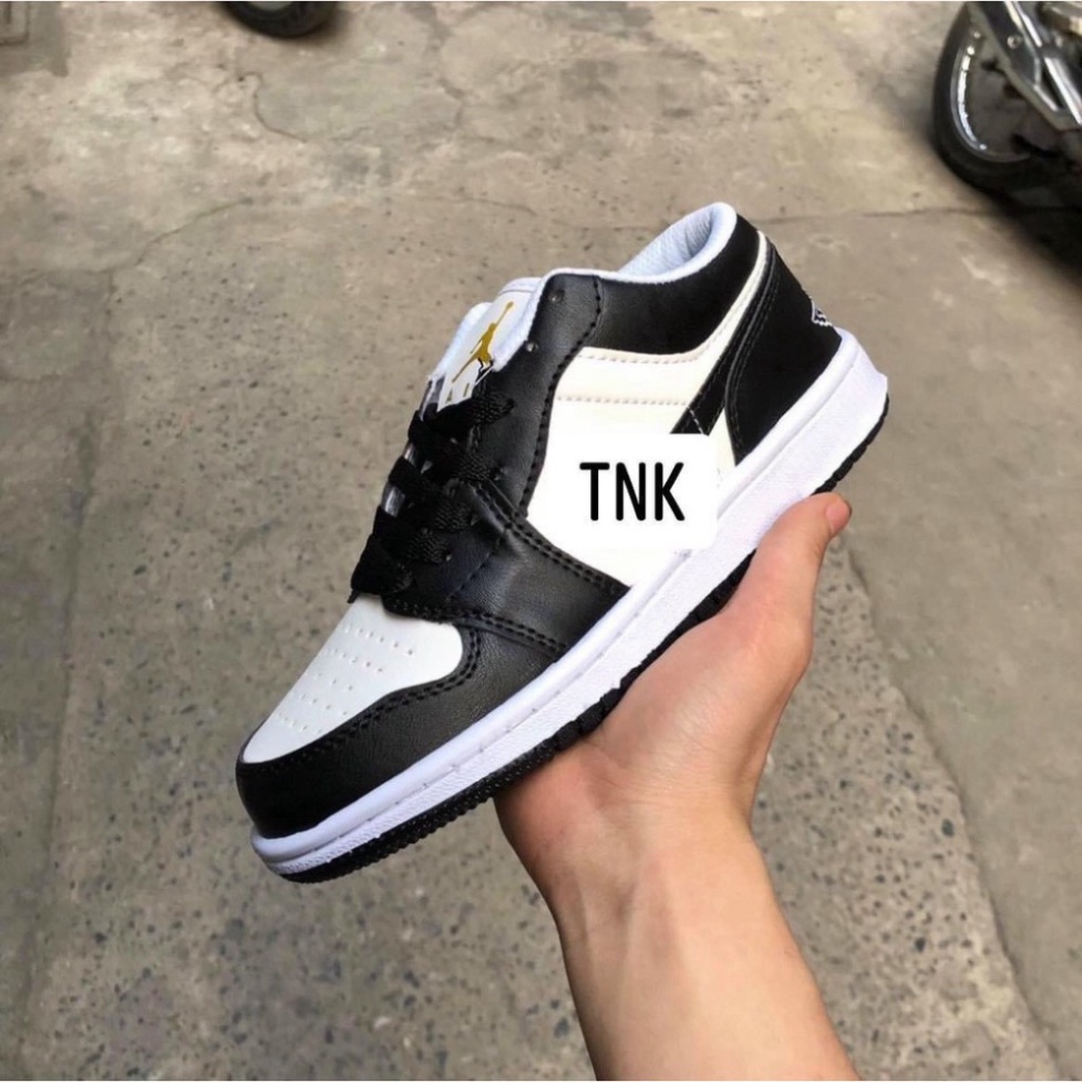 Giày thể thao nam nữ Jordan Panda cao cấp full box, giày sneaker cố thấp đẹp màu đen trắng, xám trẻ trung, sành điệu M6 | BigBuy360 - bigbuy360.vn
