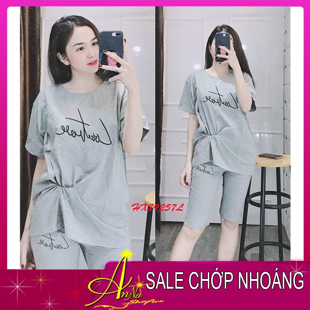 Đồ Bộ Nữ Thun Cotton Quần Lửng -annashop