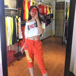 Quần zumba và áo croptop zumba