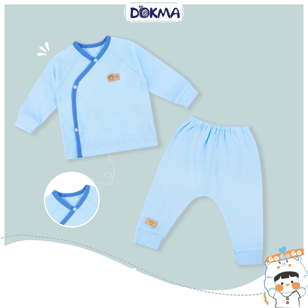 JB012 Bộ ss cài lệch dài tay của công ty TNHH Dệt may Dokma