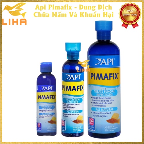 Api Pimafix - Dung Dịch Chữa Nấm Và Khuẩn Hại Cho Cá Cảnh