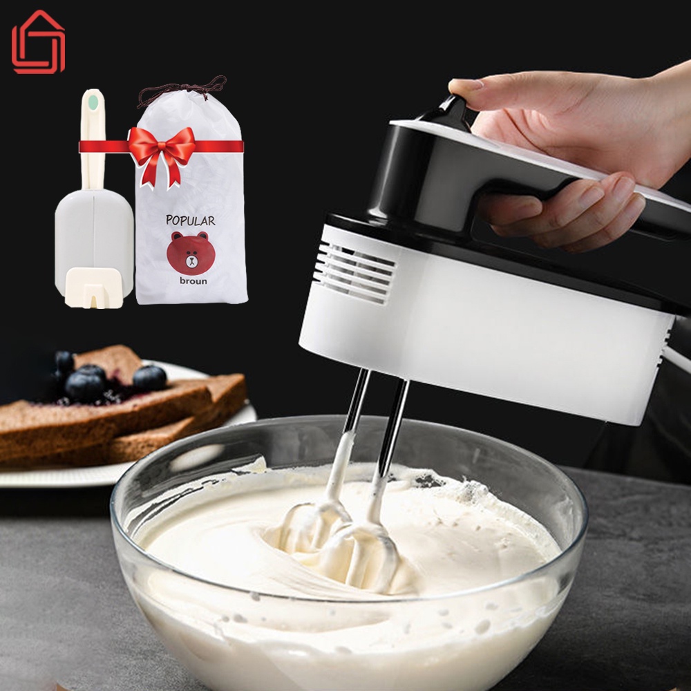 Máy đánh trứng cầm tay khuấy mạnh mẽ, công suất cao, hiệu quả tốt - nhamoi