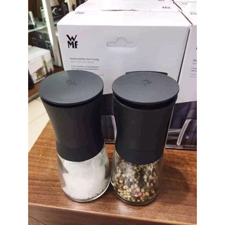 Set xay muối tiêu WMF gồm 2 chiếc nắp đen