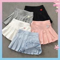 Chân Váy Ngắn Xếp Ly Mùa Hè Kích Thước Vừa Chống Chói Cho Bé Gái