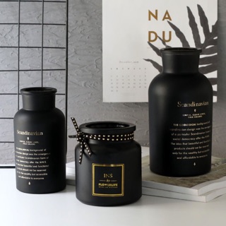 Bình hoa trang trí sét 3bình