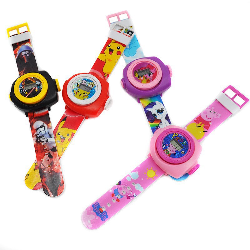 Đồng hồ kèm đèn led chiếu sáng 3D hình Hello Kitty / Doraemon 12 mẫu hình | BigBuy360 - bigbuy360.vn