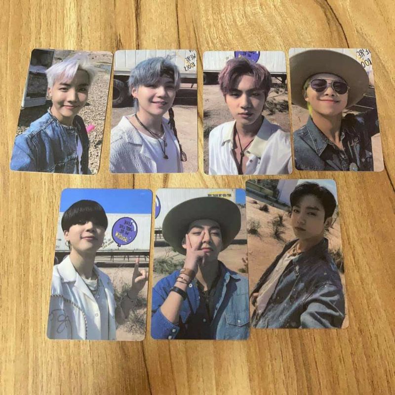 CARD LUCKY DRAW BUTTER BTS CHÍNH HÃNG OFFICIAL