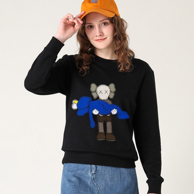 1 áo hoodie in hình Kaws Sesame Street | BigBuy360 - bigbuy360.vn