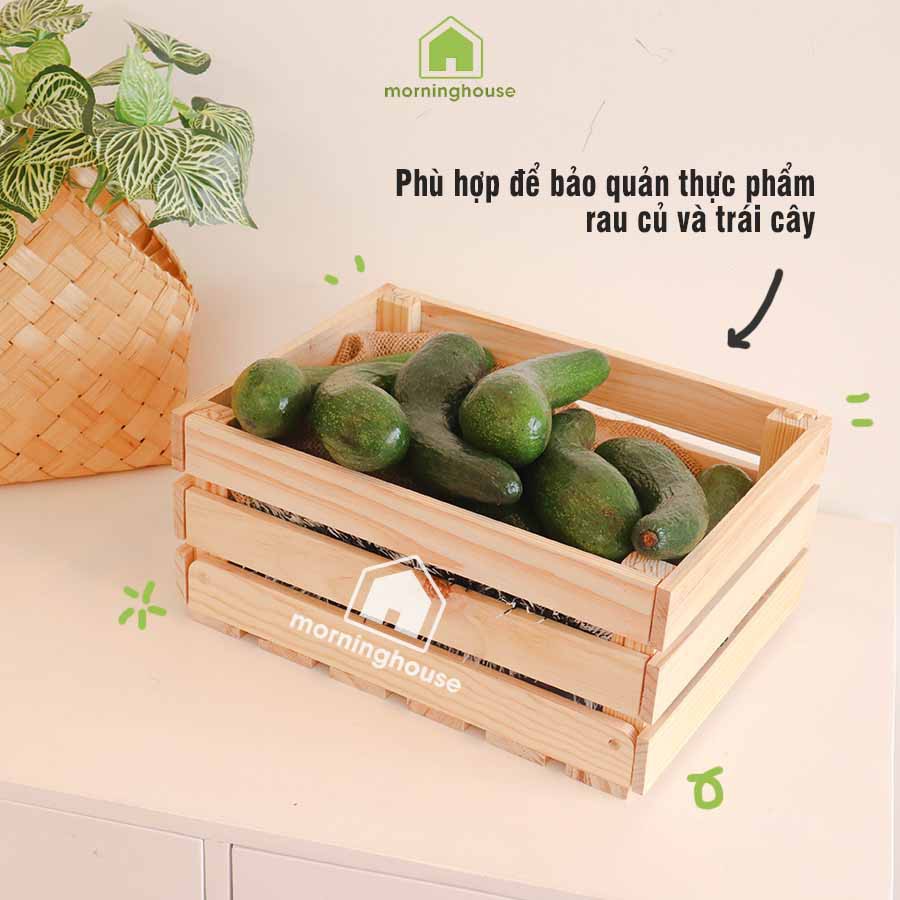 [Mã LIFEBKM1 giảm 10% tối đa 1 triệu đơn từ 500k] HỘP PALLET GẤP GỌN ĐA NĂNG- Morning House