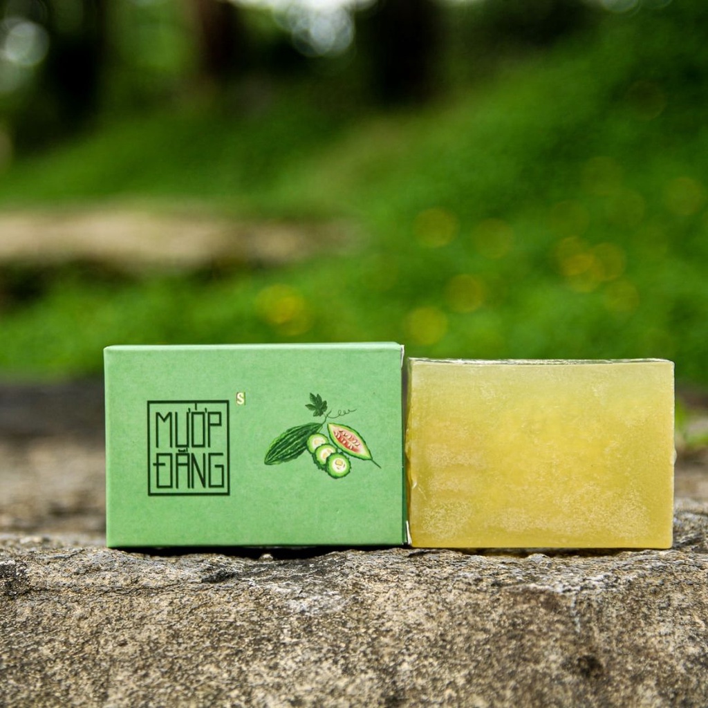 Xà bông mướp đắng, xà bông sinh dược handmade 100% từ tự nhiên, giảm mụn và ngứa. | BigBuy360 - bigbuy360.vn