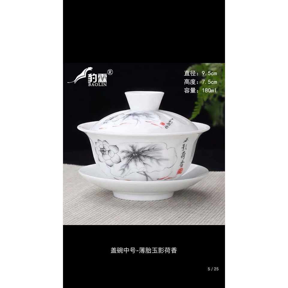 Tách trà cổ trang Trung Quốc, trang trí/ đạo cụ chụp ảnh.