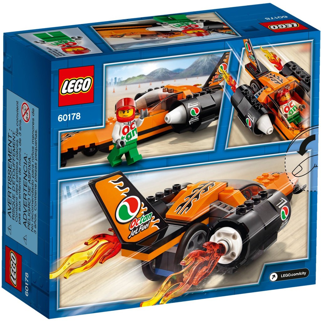 Lego City 60178 - Xe Siêu Tốc Độ